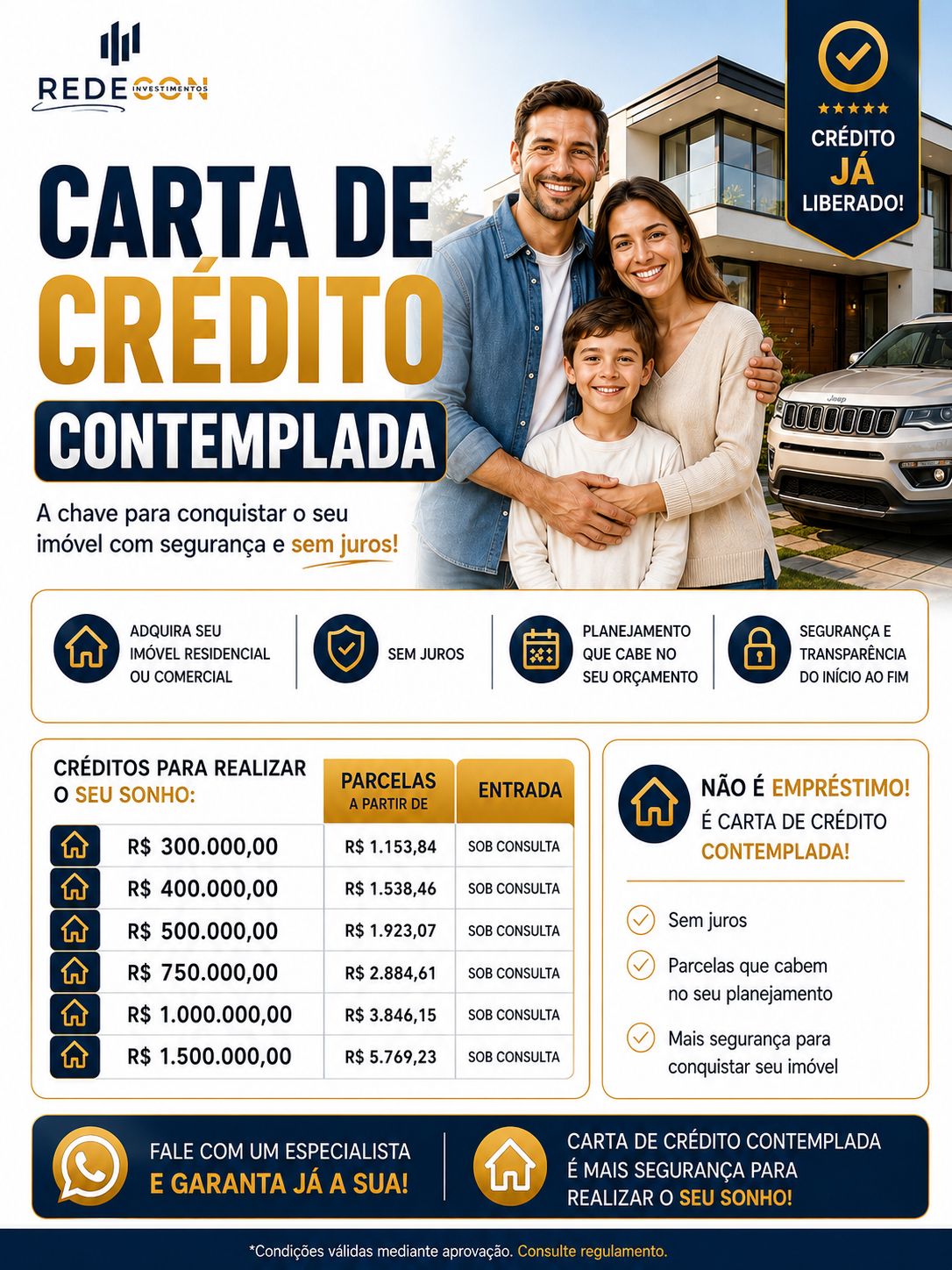 Redecon investimentos Facebook ad