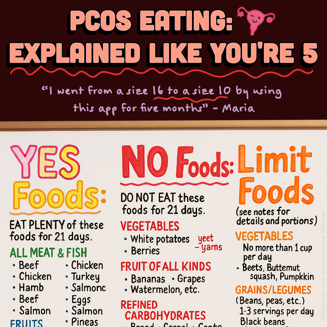 MyBody for PCOS Facebook ad