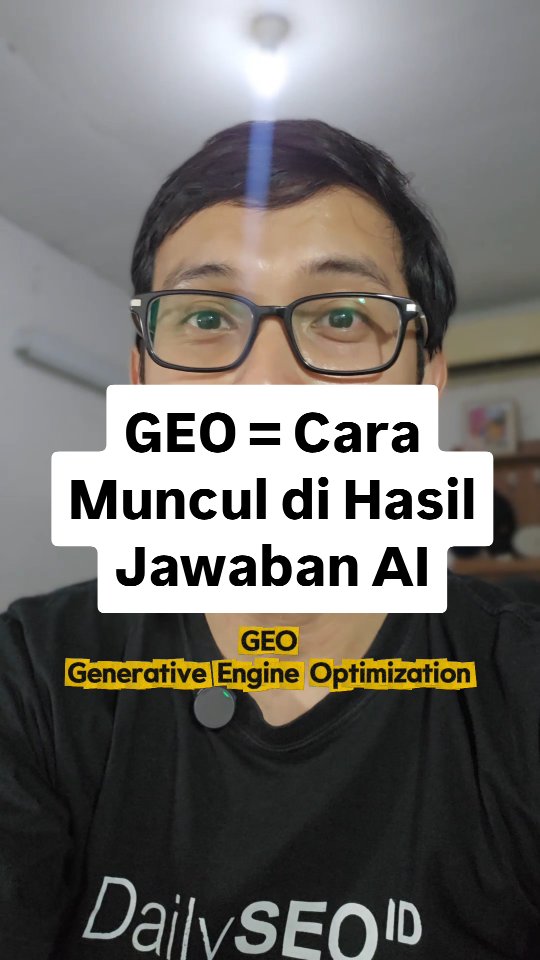 Seedbacklink Facebook ad: Ini salah satu cara GEO (Generative Engine Optimization).