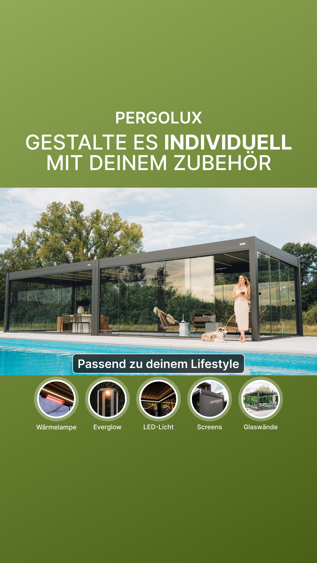 Pergolux Facebook ad