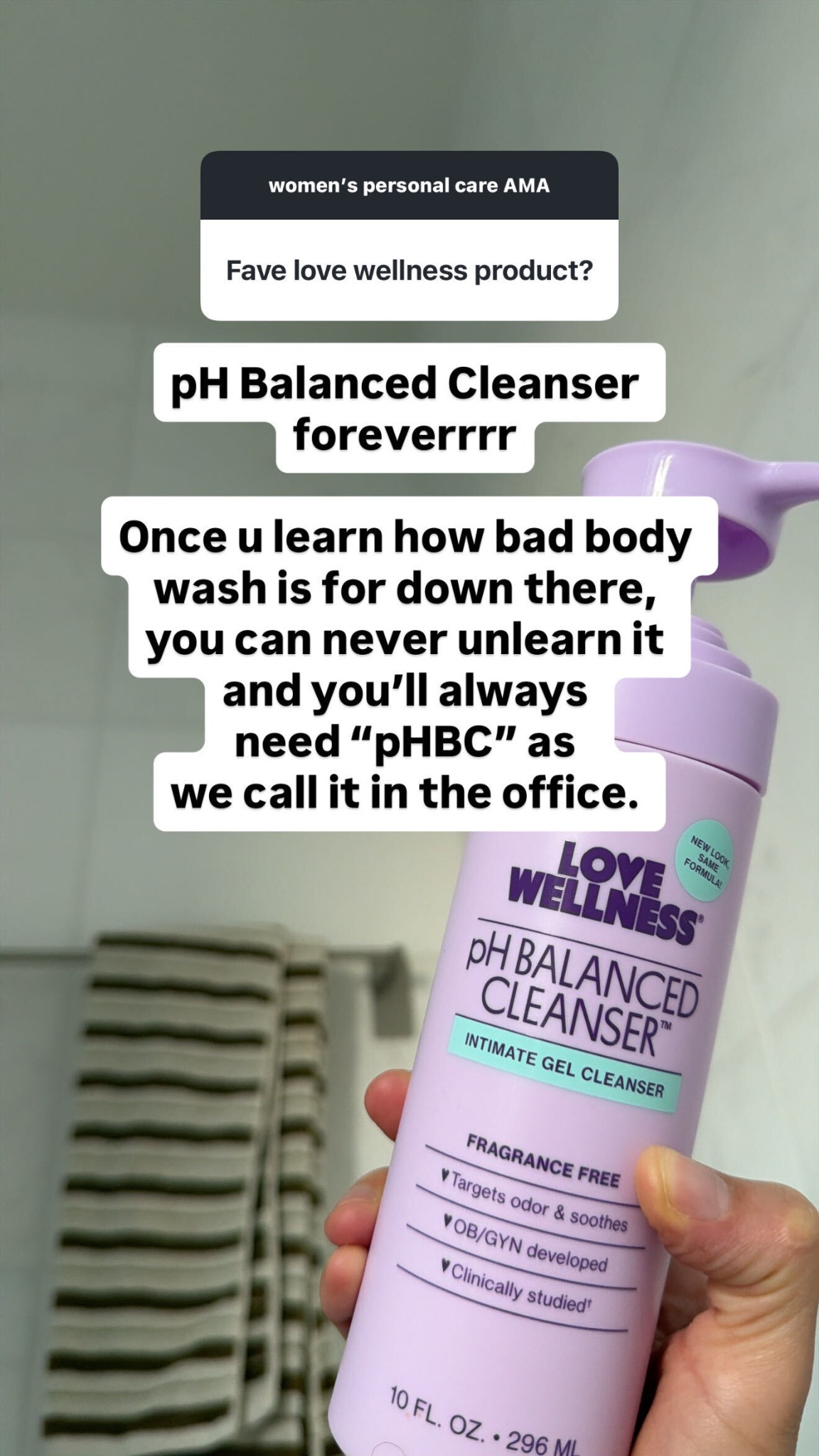 Love Wellness Facebook ad