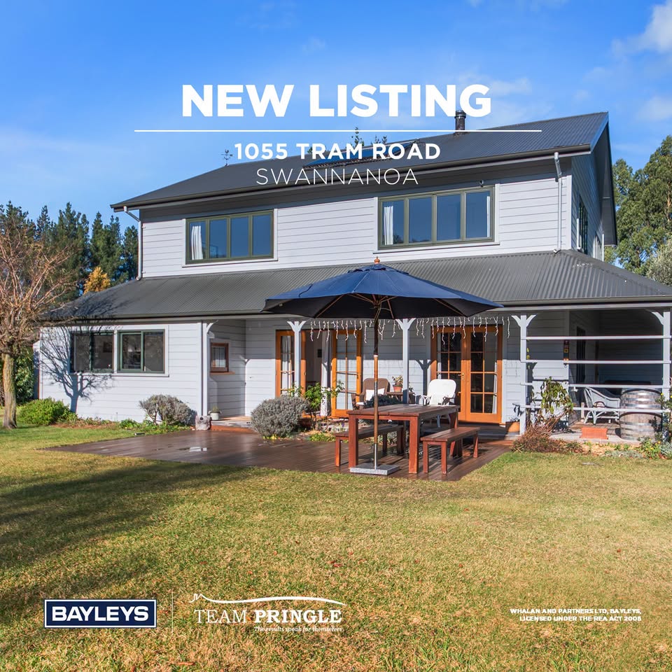 Mark Pringle & Team - Bayleys Canterbury Facebook ad: New Listing // 1055 Tram Road, Mandeville