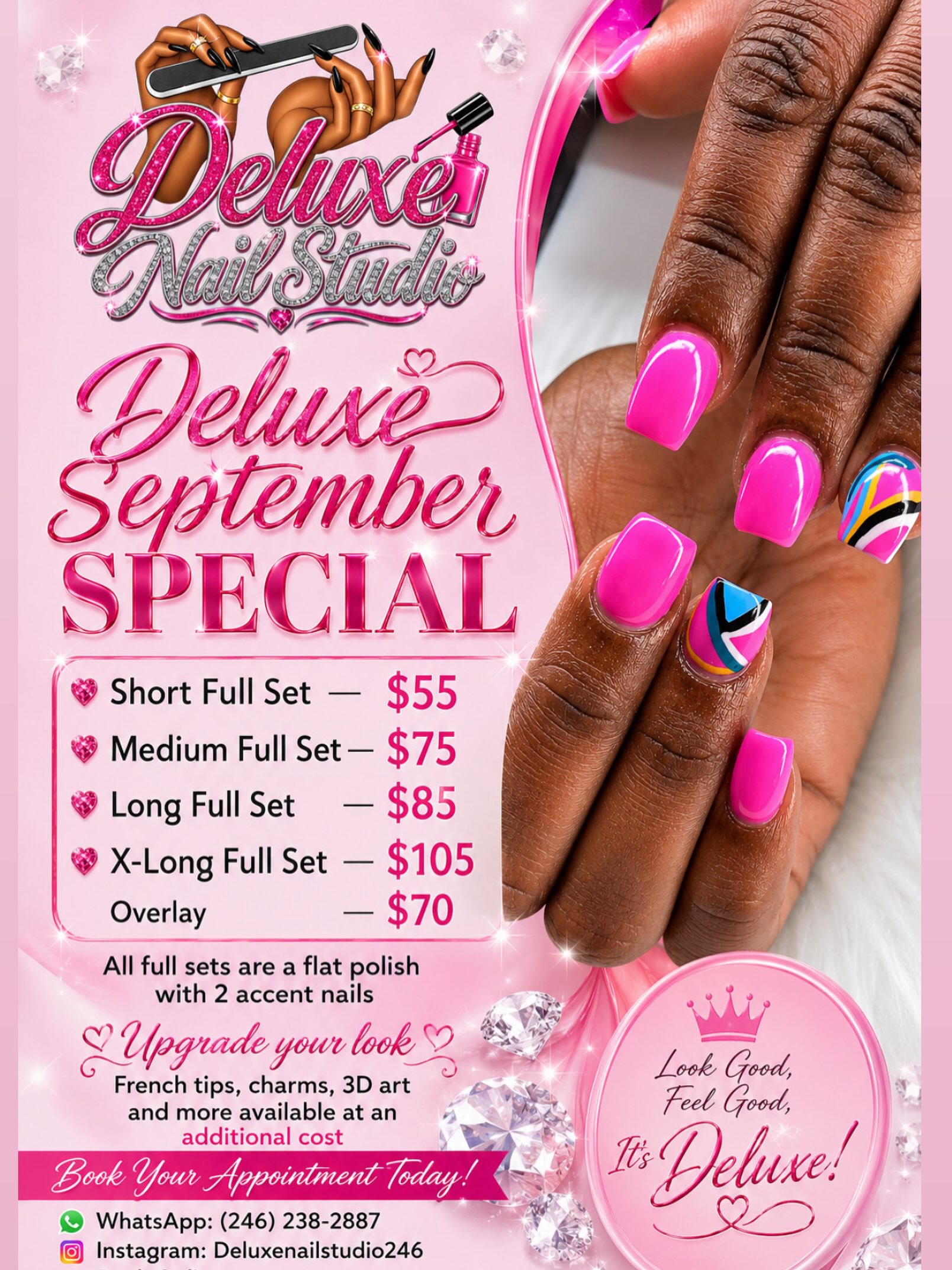 deluxenailstudio246 Facebook ad: Deluxe September Special is here!