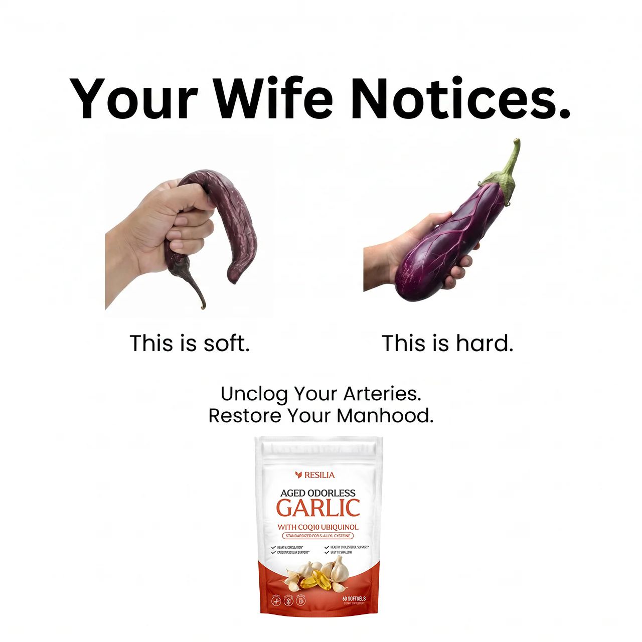 Nutritionist - Margaret Holloway Facebook ad: Explore the Power of Aged Garlic Today!