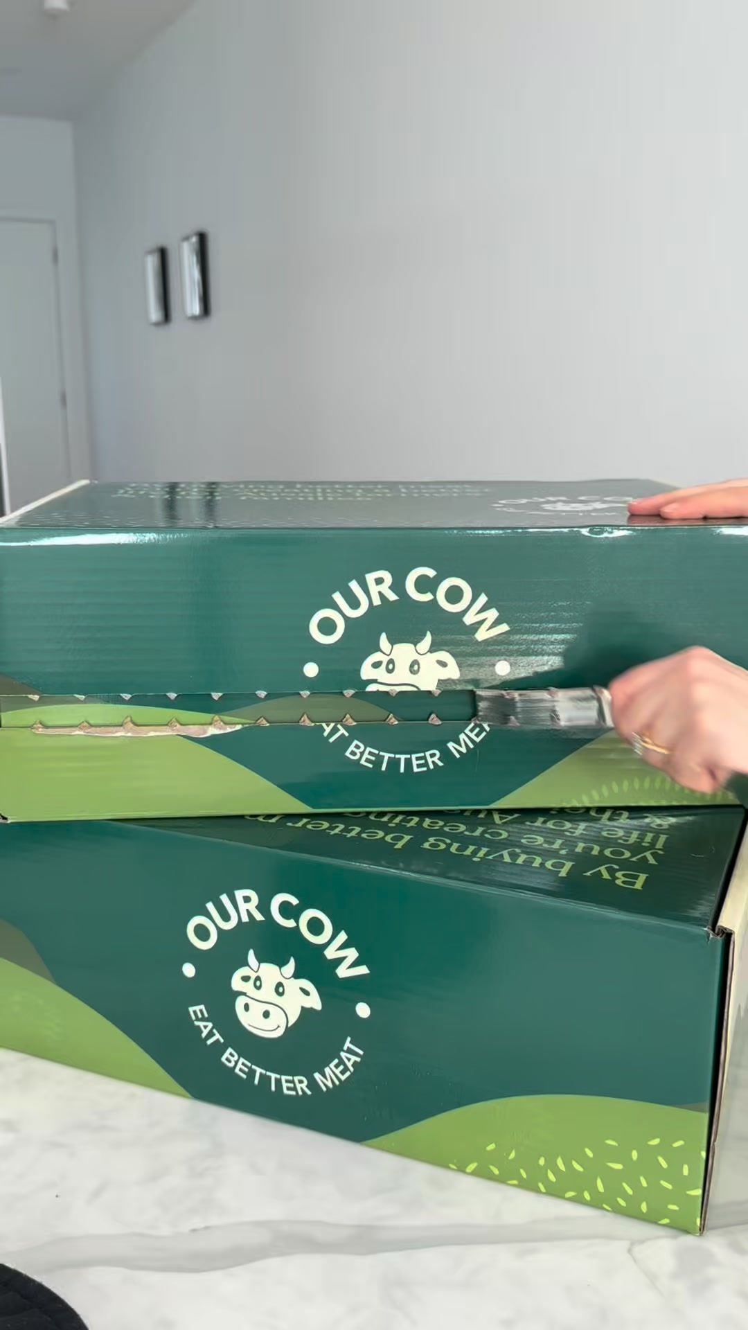 Our Cow Facebook ad: Pack Your Mum-To-Be's Fridge With Premium Meat