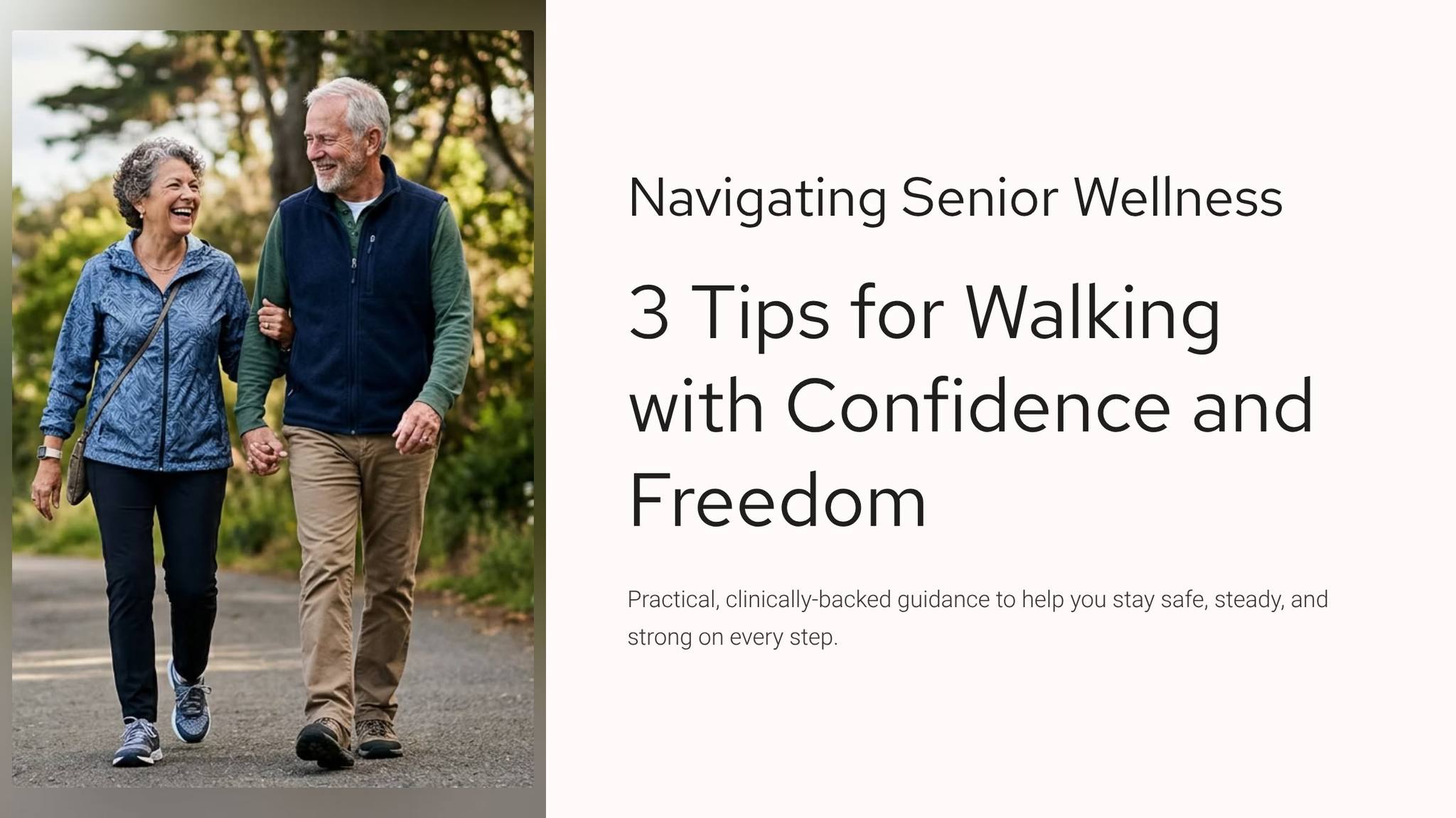 Navigating Senior Health and Wellness Facebook ad: Empowering seniors to live healthier, stronger, and more…