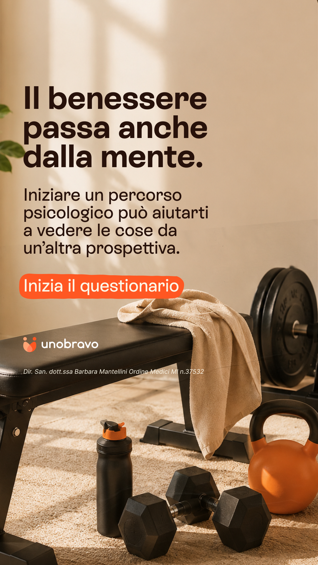 Unobravo Facebook ad