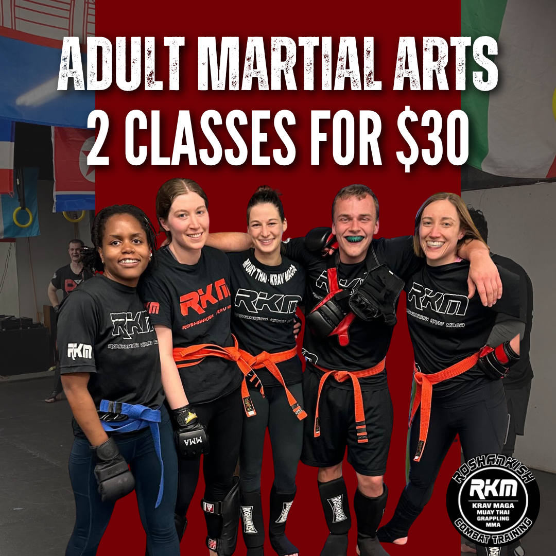 Roshankish self defense Muay Thai Grappling MMA Facebook ad