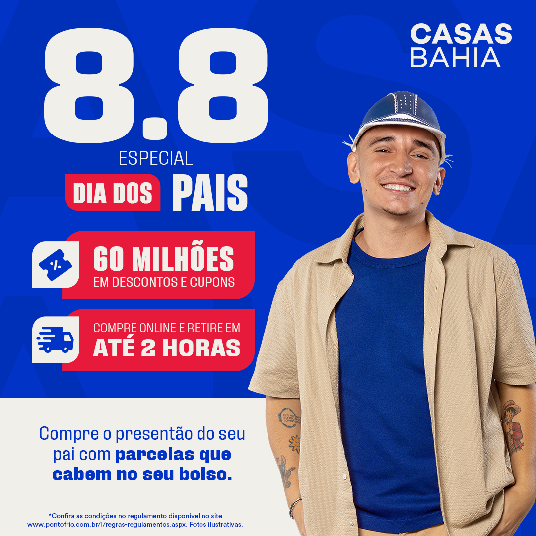 Casas Bahia Facebook ad