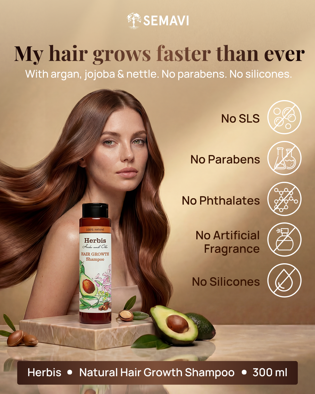 Semavi Cosmetics Facebook ad from Apr 29, 2026