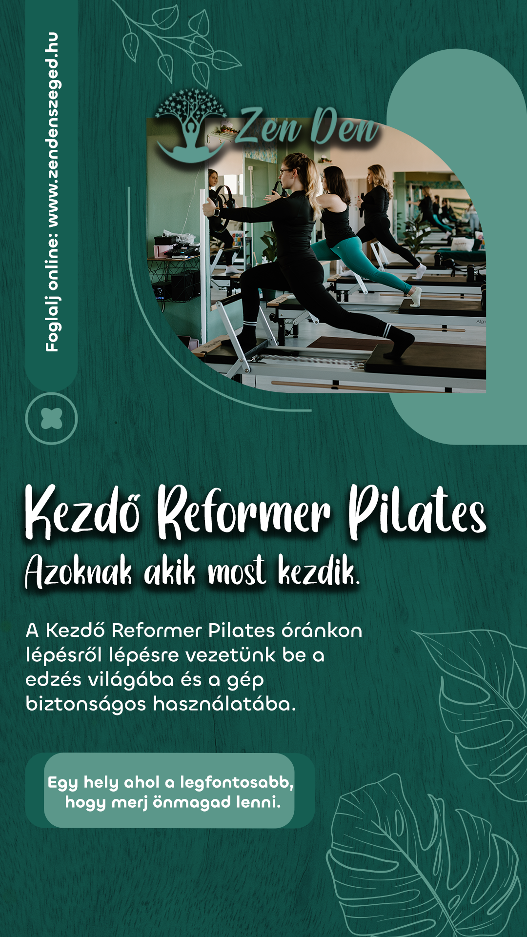 Zen Den Pilates Szeged Facebook ad