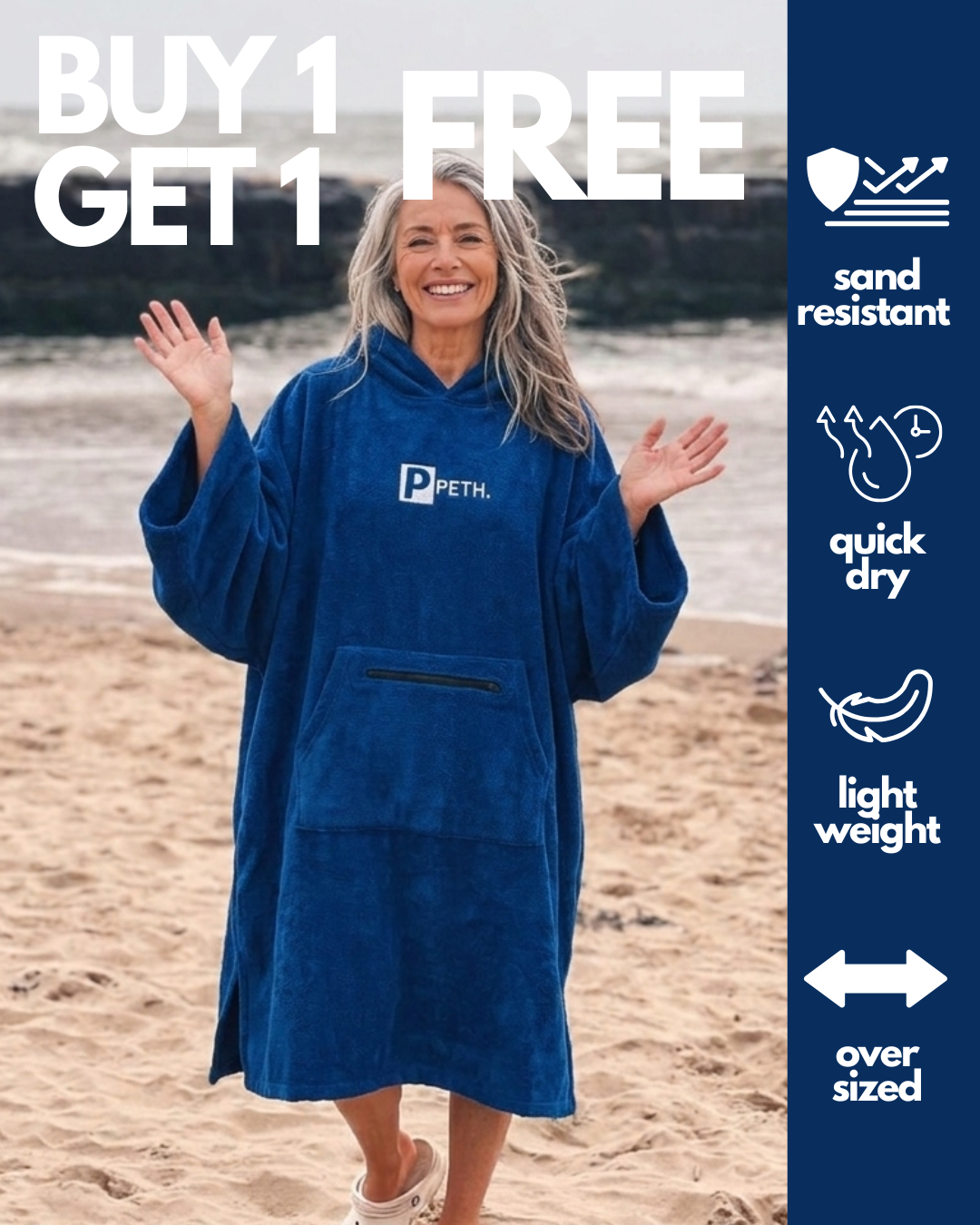 PETH. Facebook ad: Free Shipping & Customisation
