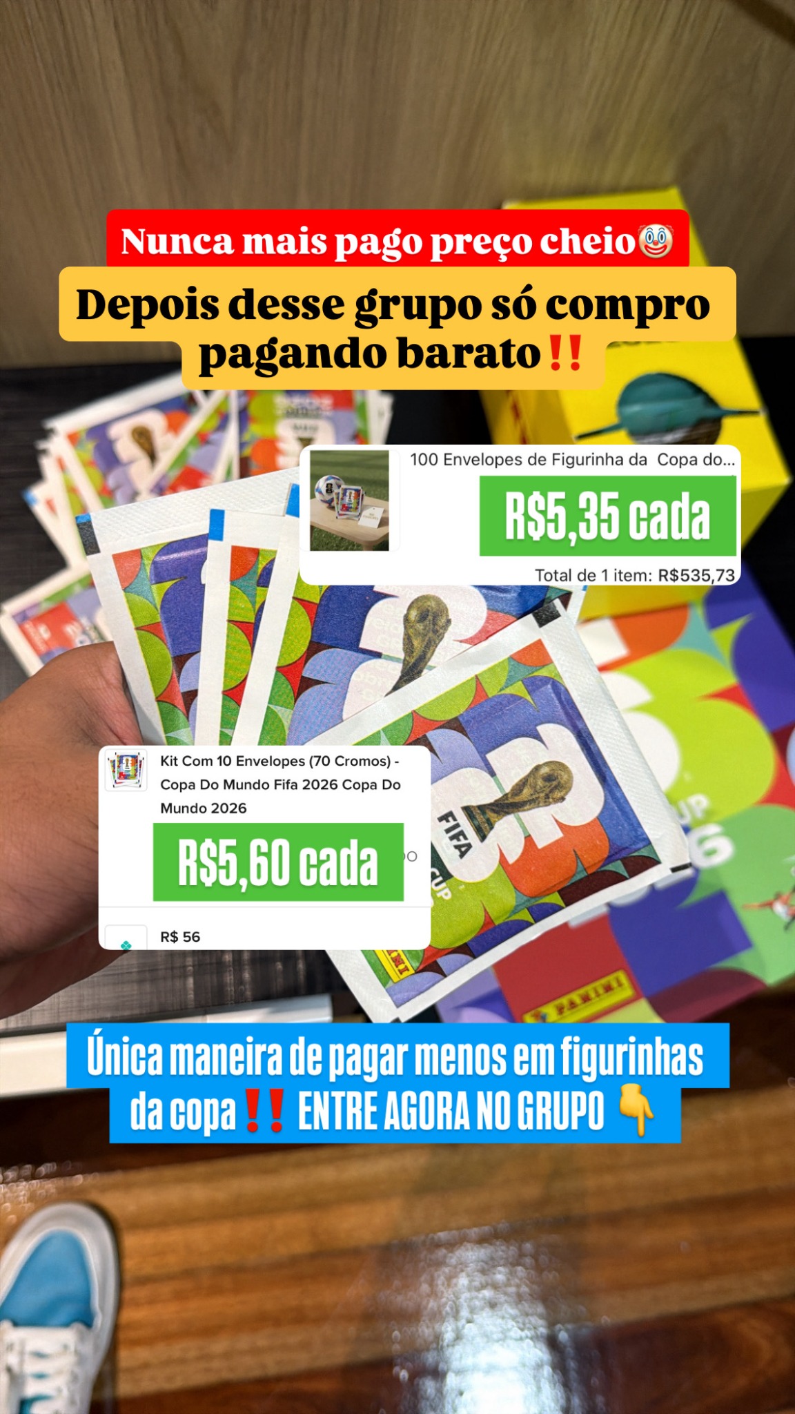 Time de Ofertas Facebook ad