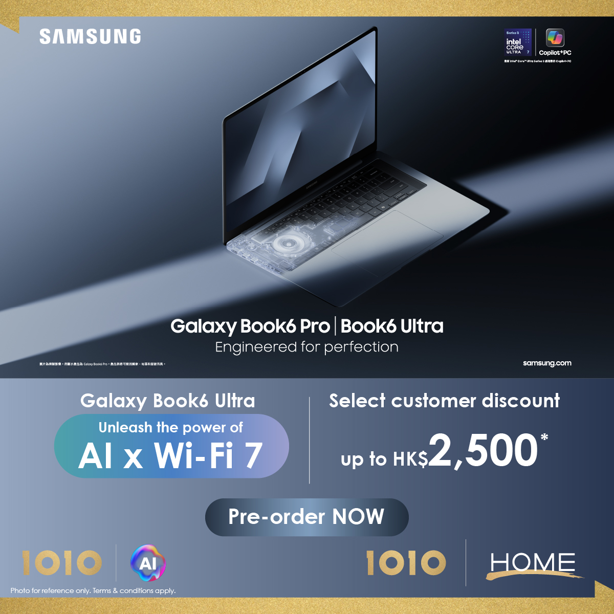 1010 Facebook ad: 【 立即入手 Samsung Galaxy Book6 Ultra 現有客戶享高達 HK$2,500…