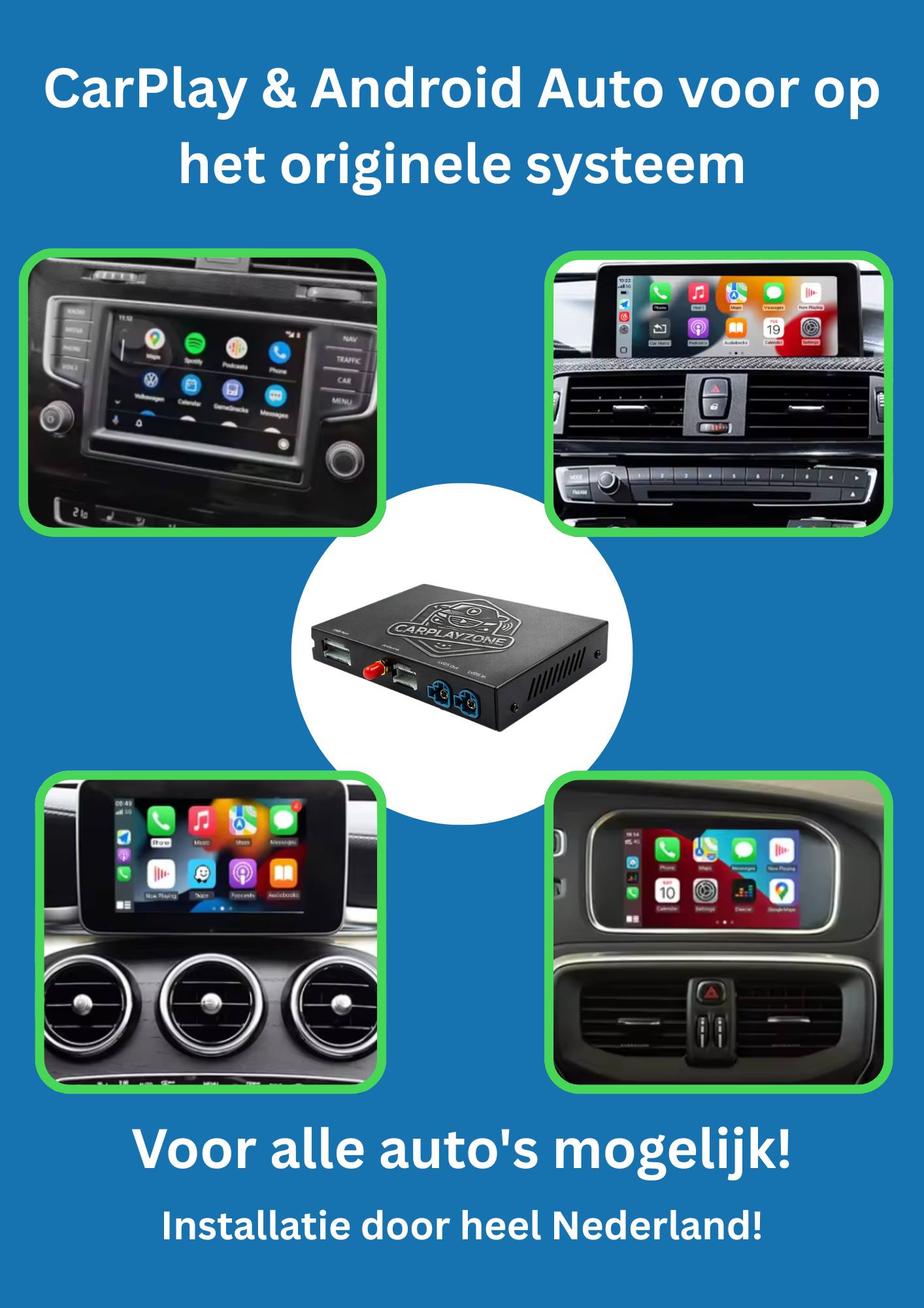 Carplayzone Facebook ad: Heb jij nog geen Apple CarPlay in je…