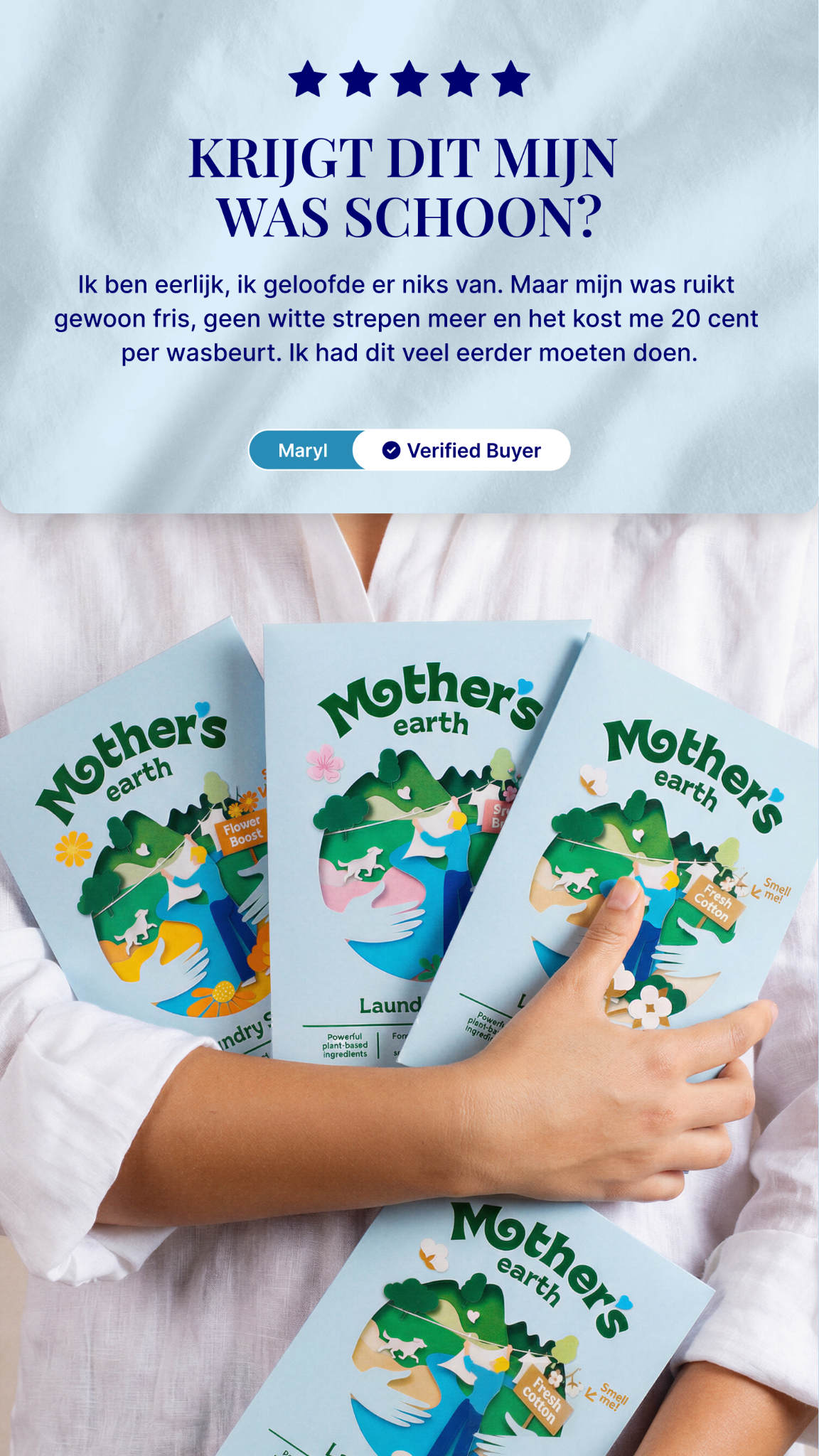 Mothers Earth Facebook ad