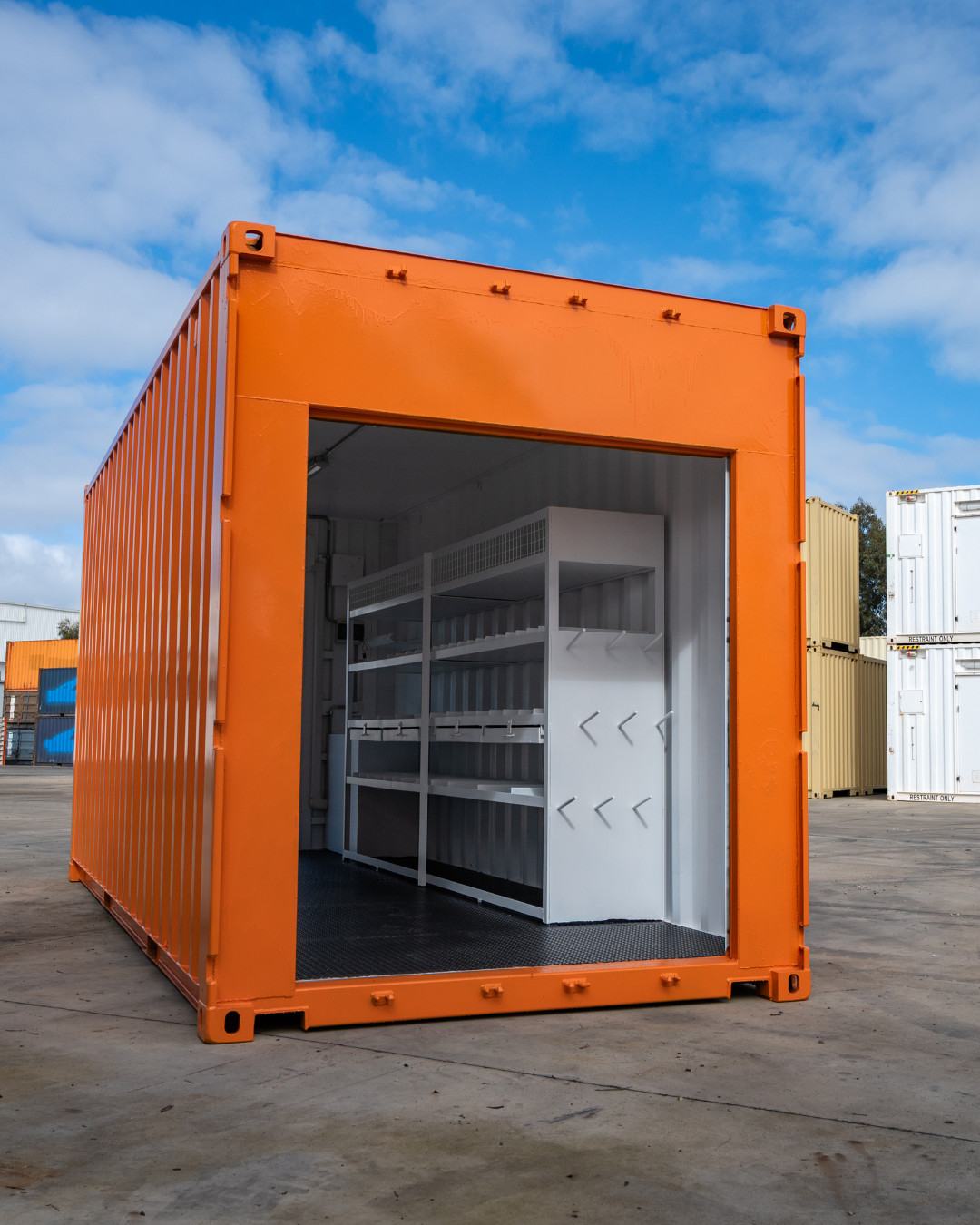 SCF Containers NZ Facebook ad: Your tools called.