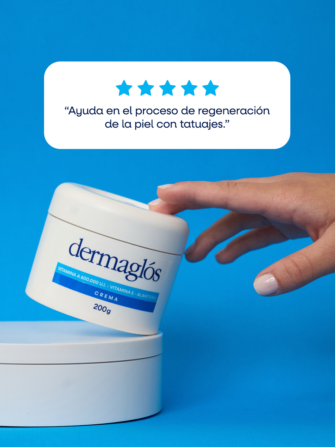 Dermaglós Facebook ad from Jun 30, 2026