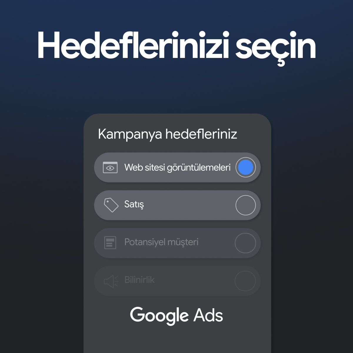 Google Ads Facebook ad
