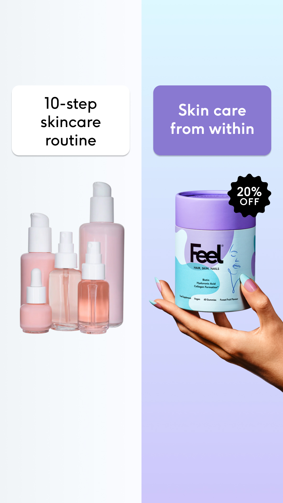 Feel Facebook ad