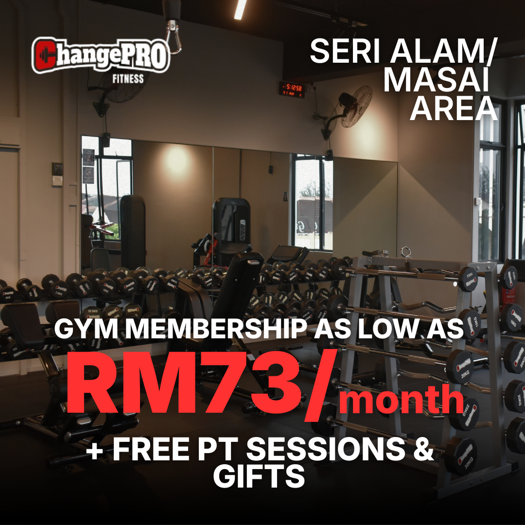 ChangePro Fitness Facebook ad: More than just a gym. Join today and get up to 5 FREE PT…