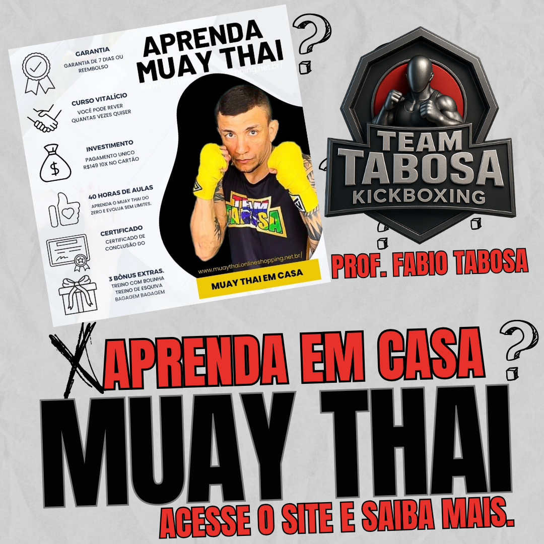 Coach: Fabio Tabosa muay thai e kickboxing Facebook ad: Apenas 35 pessoas terão acesso