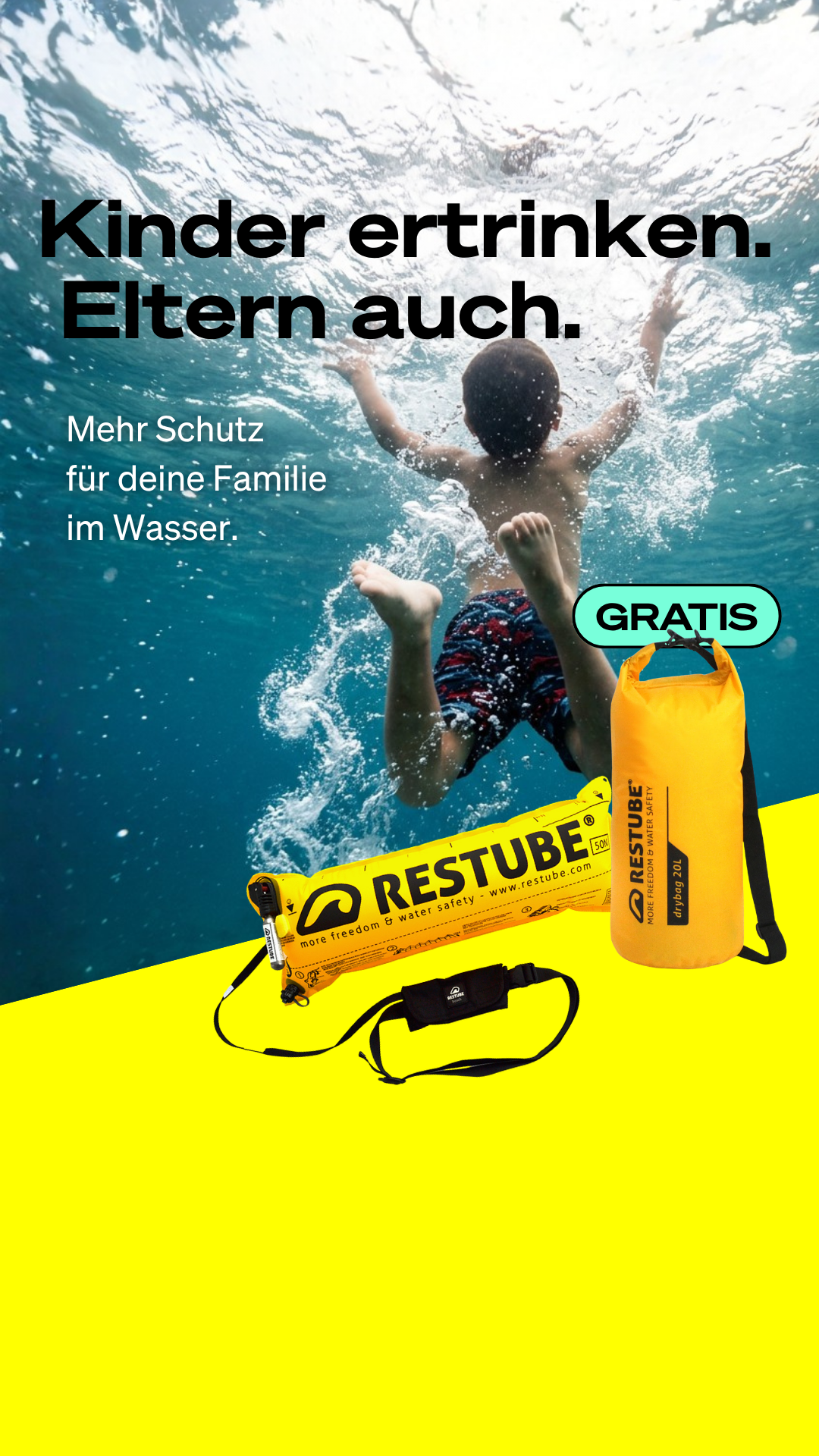RESTUBE Facebook ad