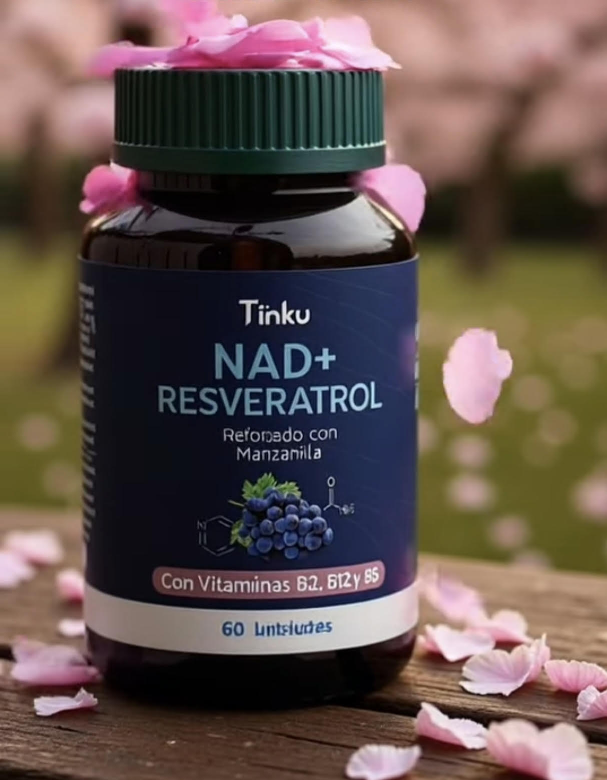 Vitamania Facebook ad: NAD+Resveratrol