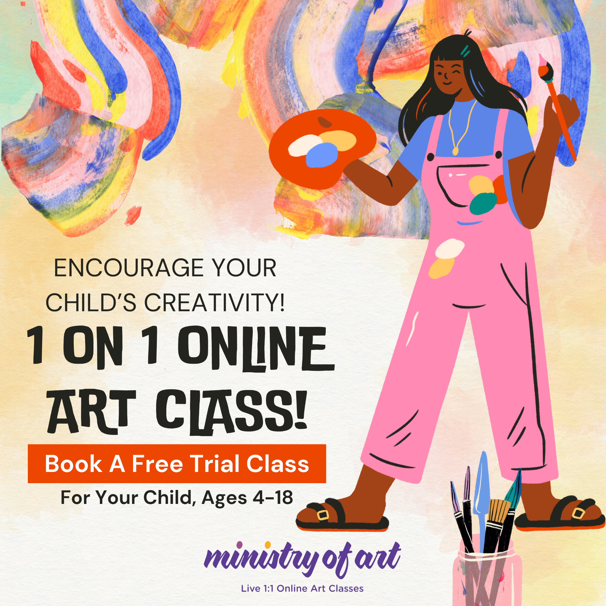 ministryofart.co Facebook ad from May 27, 2026