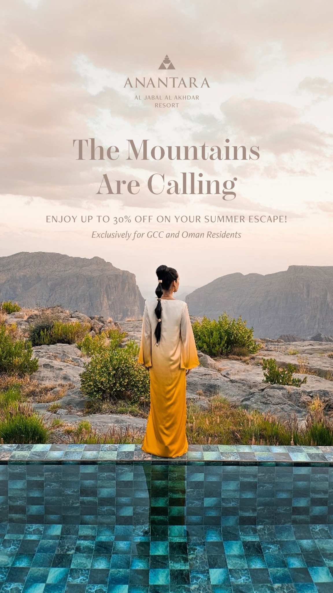 Anantara Al Jabal Al Akhdar Resort Facebook ad