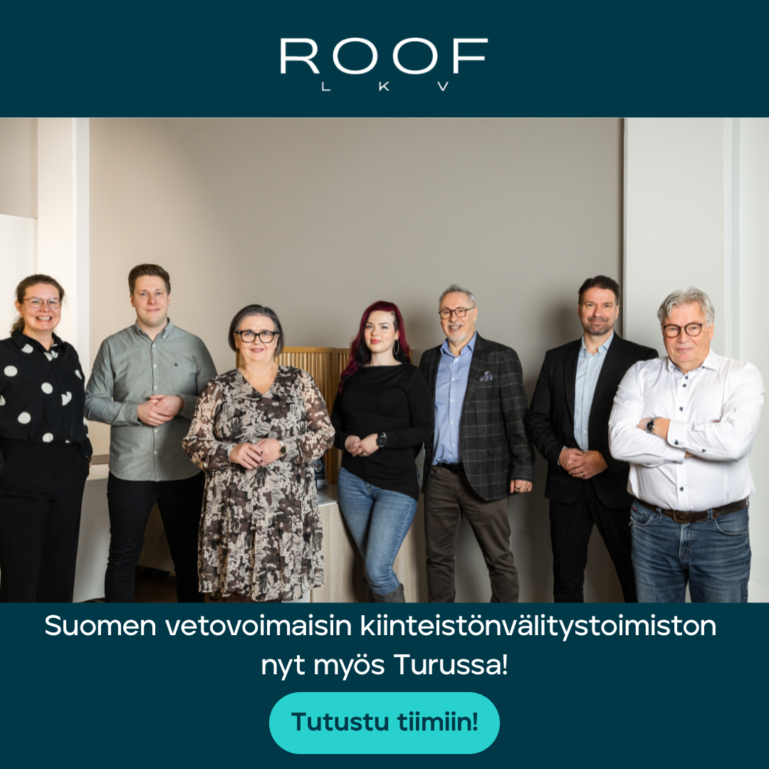 Roof LKV Facebook ad: Roof Turku - Roof LKV