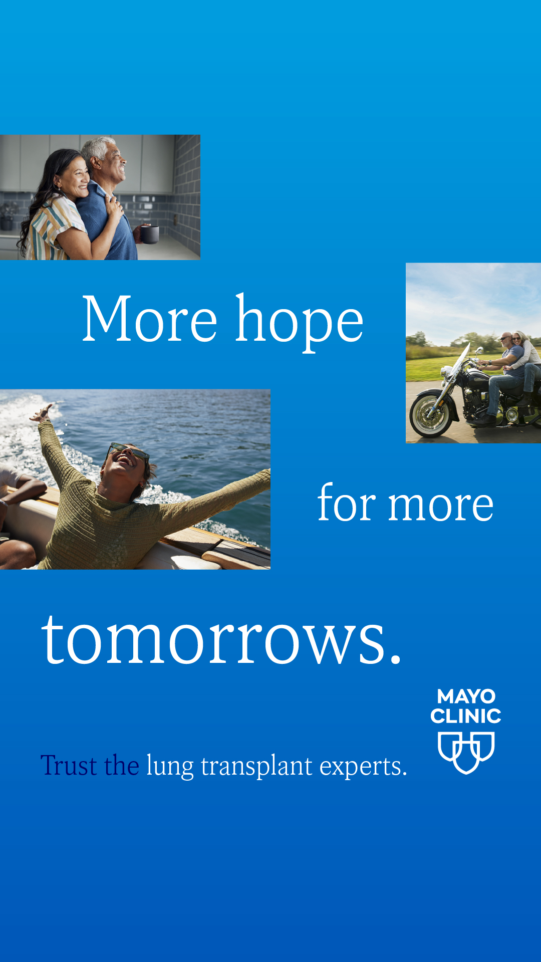 Transplantation at Mayo Clinic Facebook ad