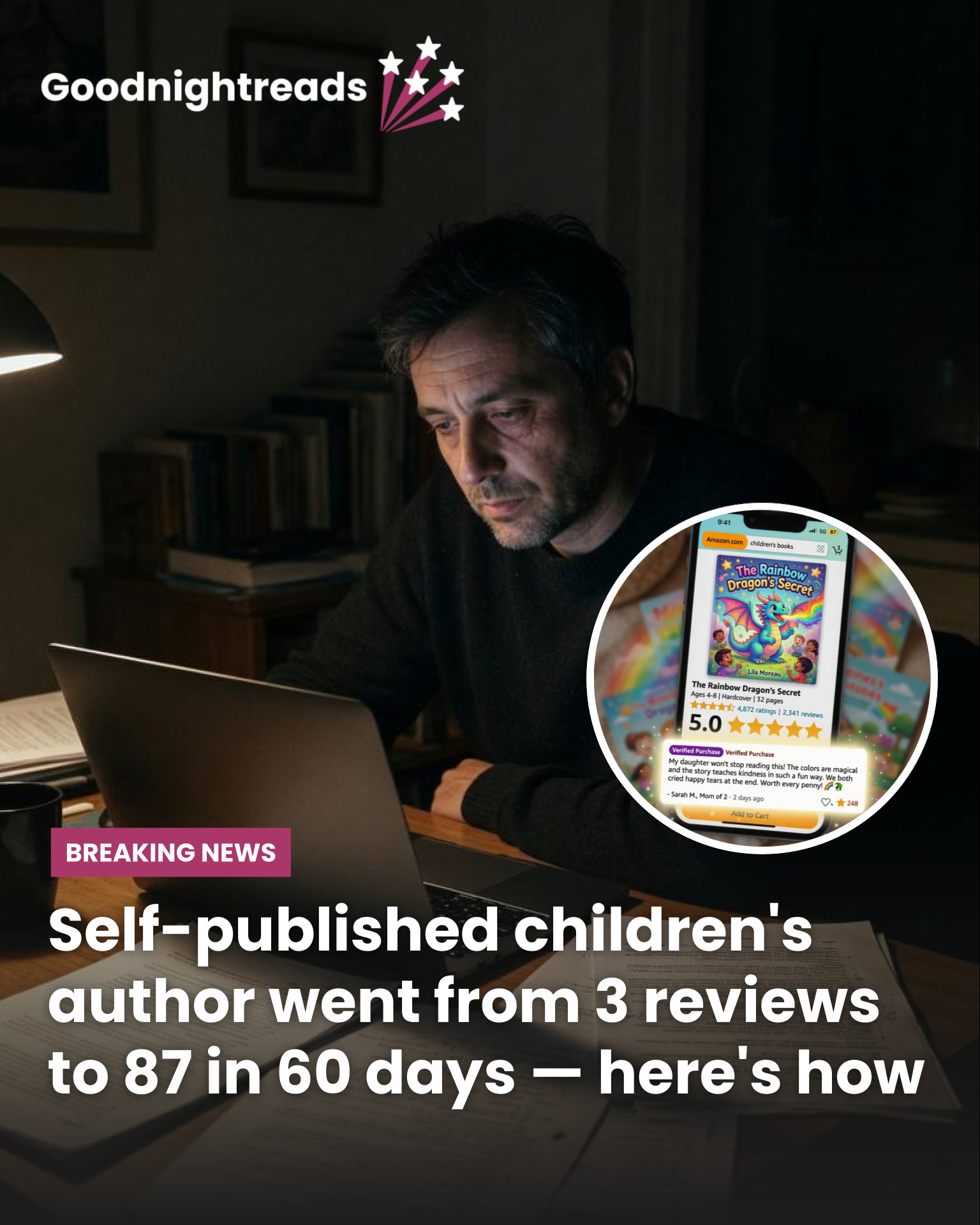 Goodnightreads Facebook ad