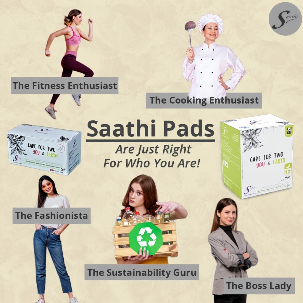 Saathi Facebook ad: Pads that are good for your body, community…
