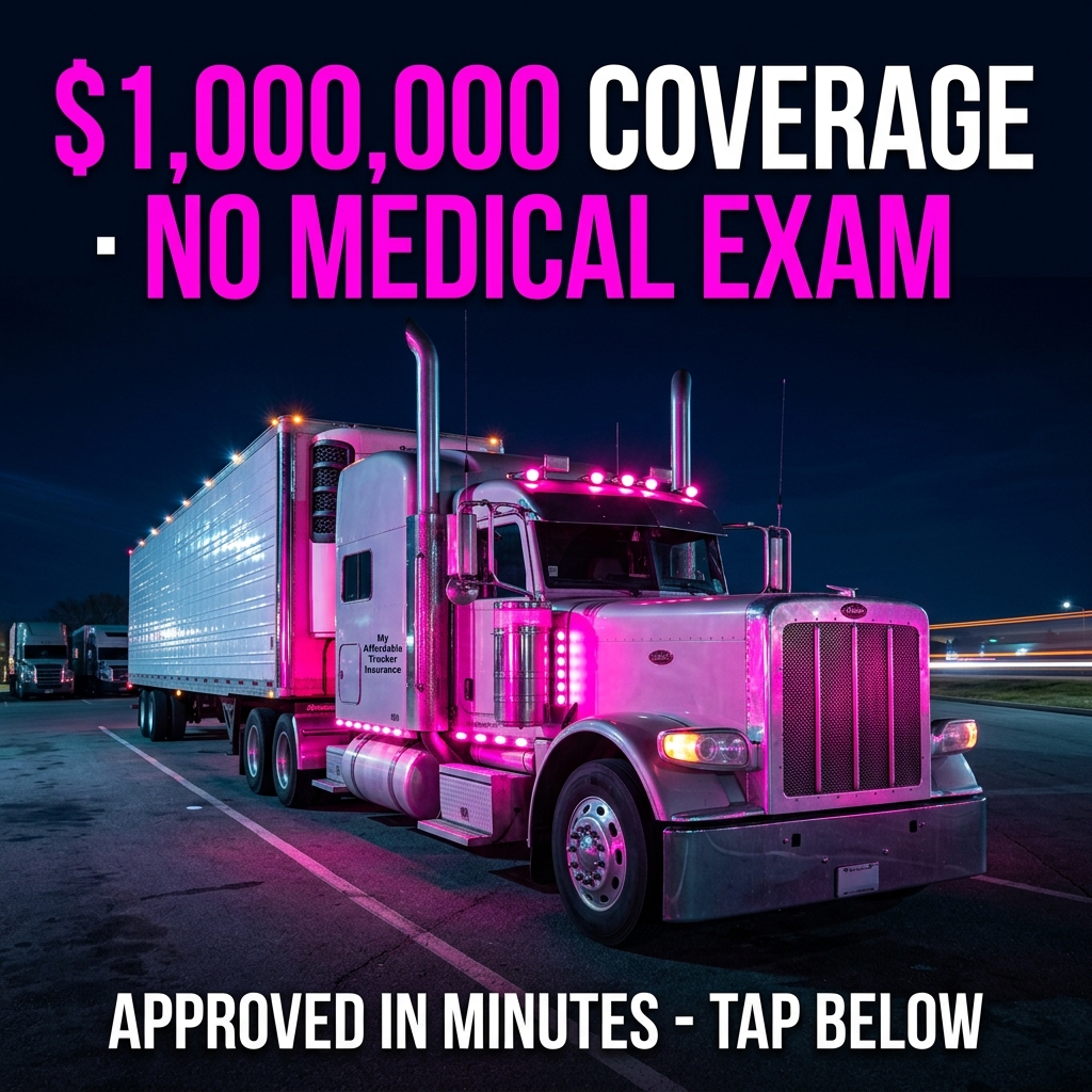 My Affordable Trucker Insurance Facebook ad