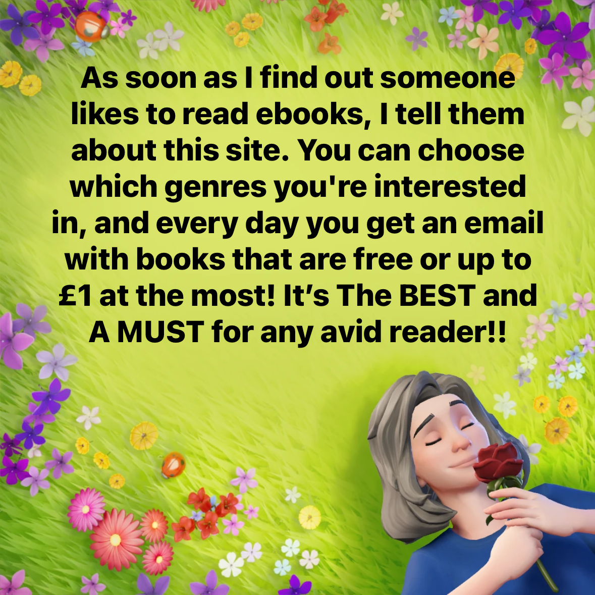 BookBub Facebook ad