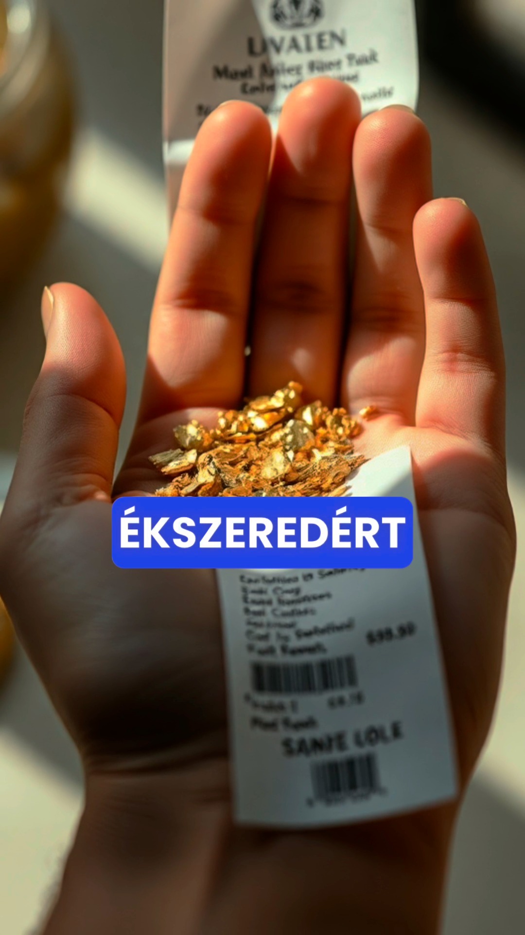 Capriékszer Facebook ad: Az arany világpiaci ára az egekben van, de…