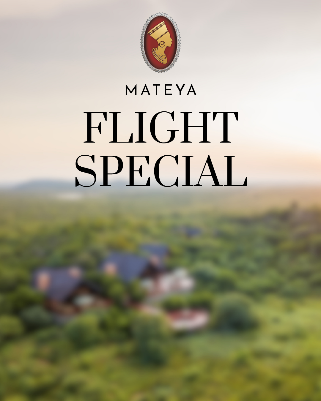 Mateya Safari Lodge Facebook ad: Mateya Flight Special Offer