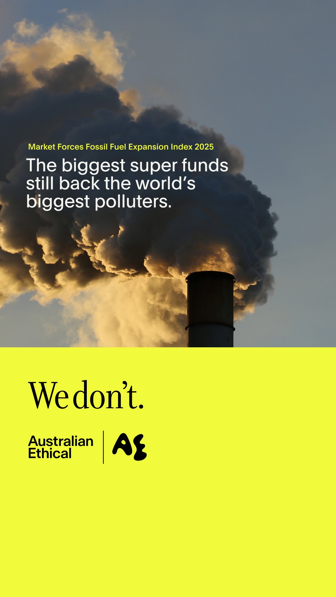 Australian Ethical Investment Facebook ad