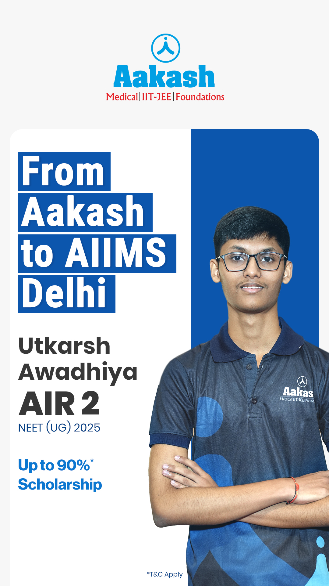 Aakash Educational Services Limited Facebook ad