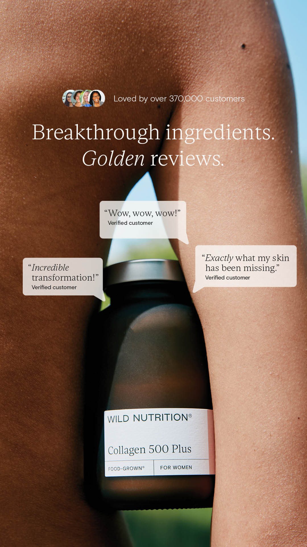 Wild Nutrition Facebook ad