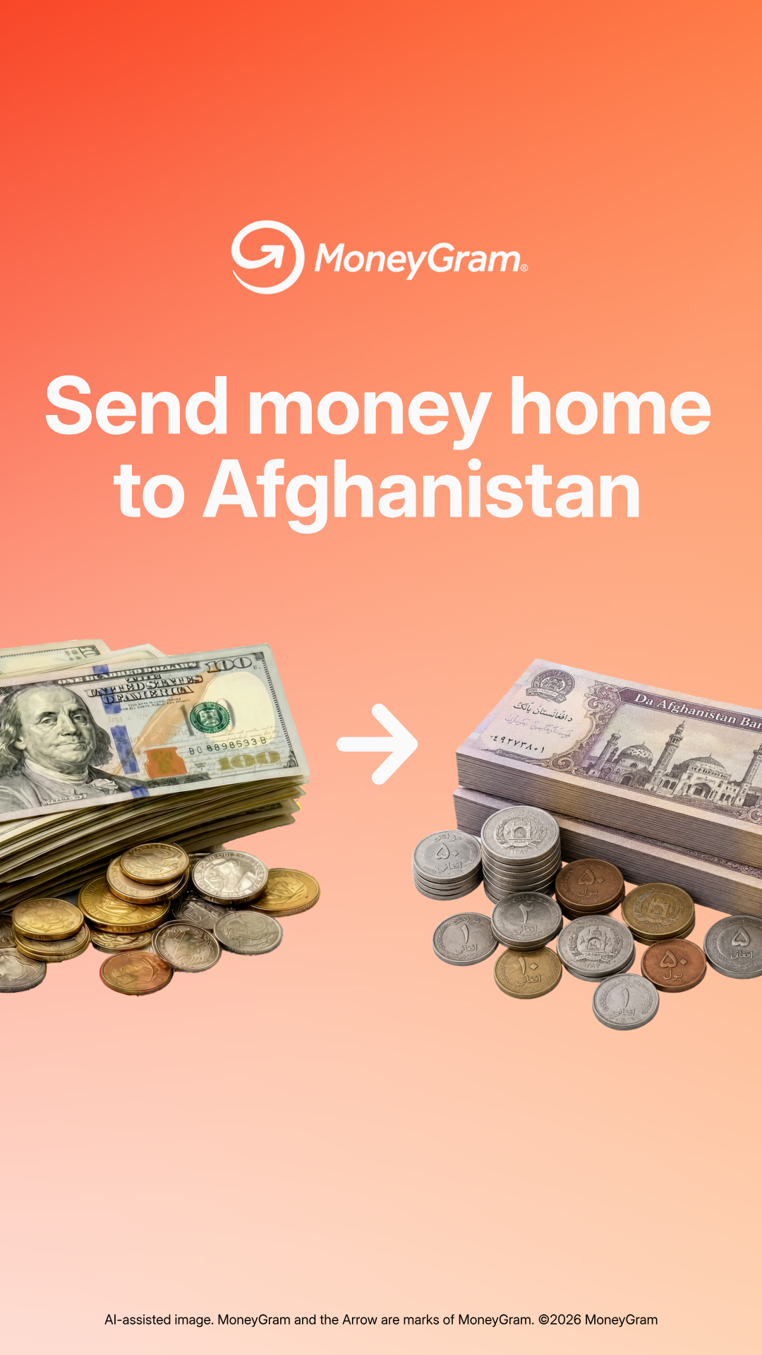 MoneyGram Facebook ad