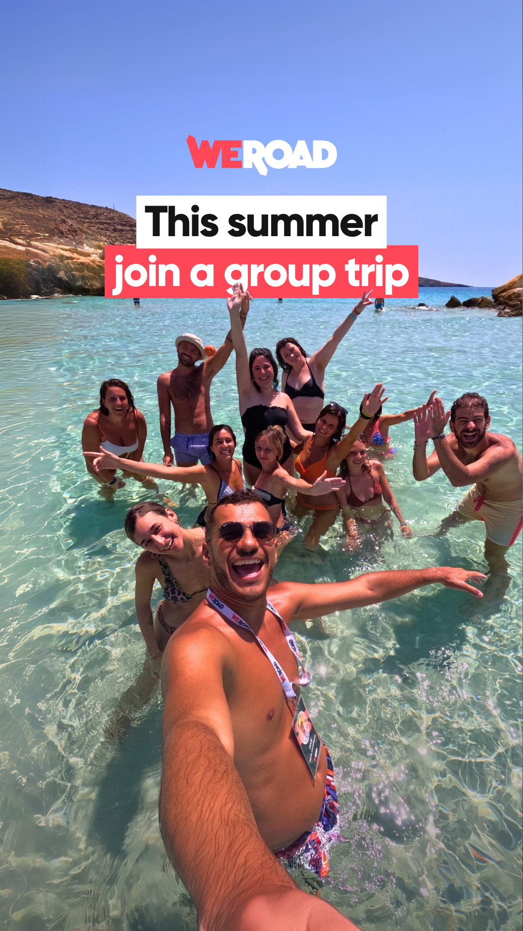 WeRoad Travel Facebook ad
