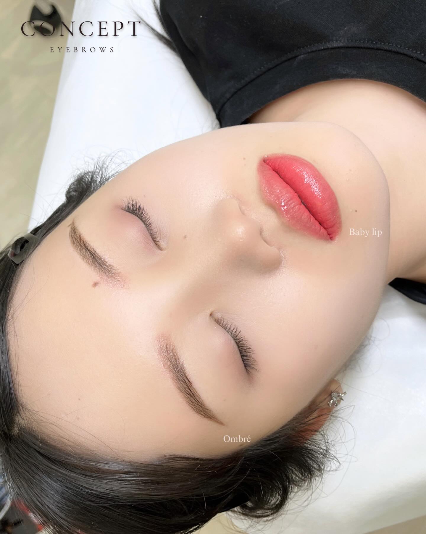 Concept eyebrows Facebook ad