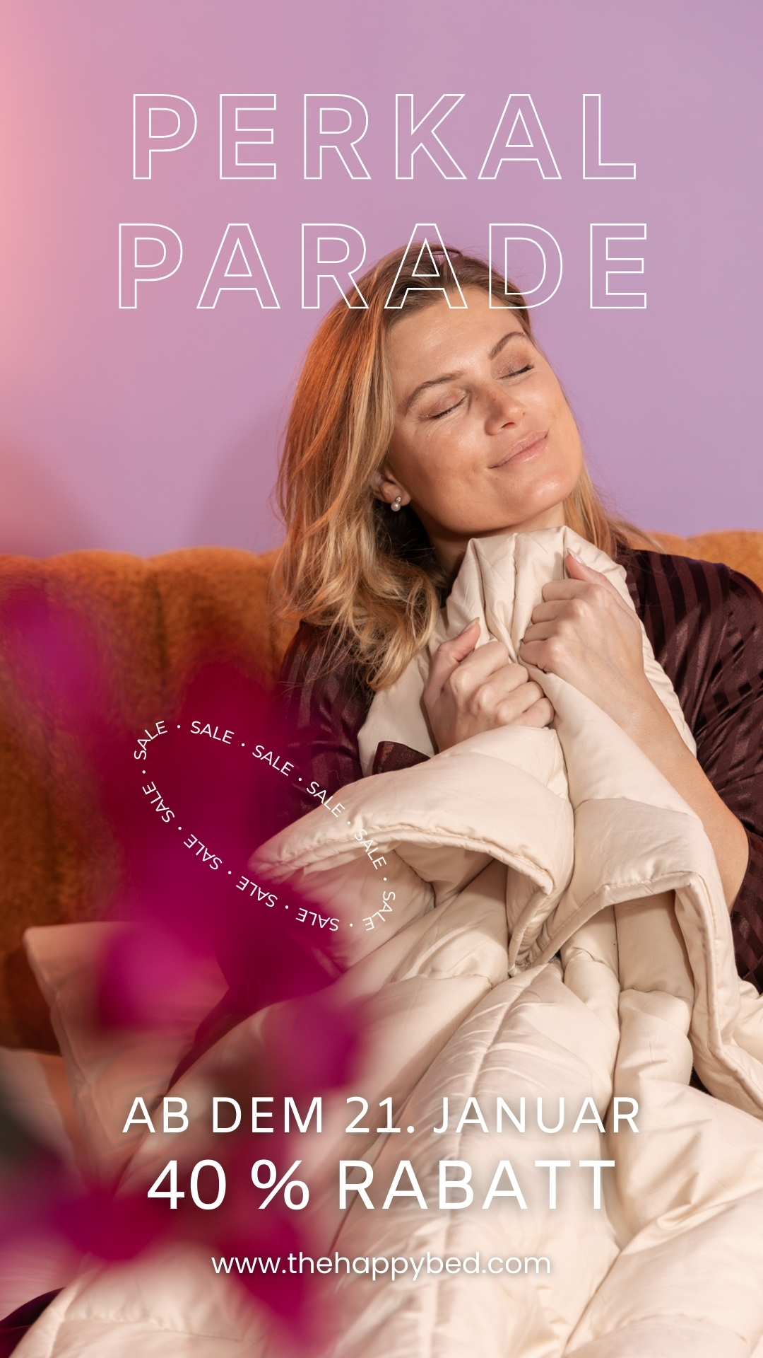 Thehappybed.de Facebook ad