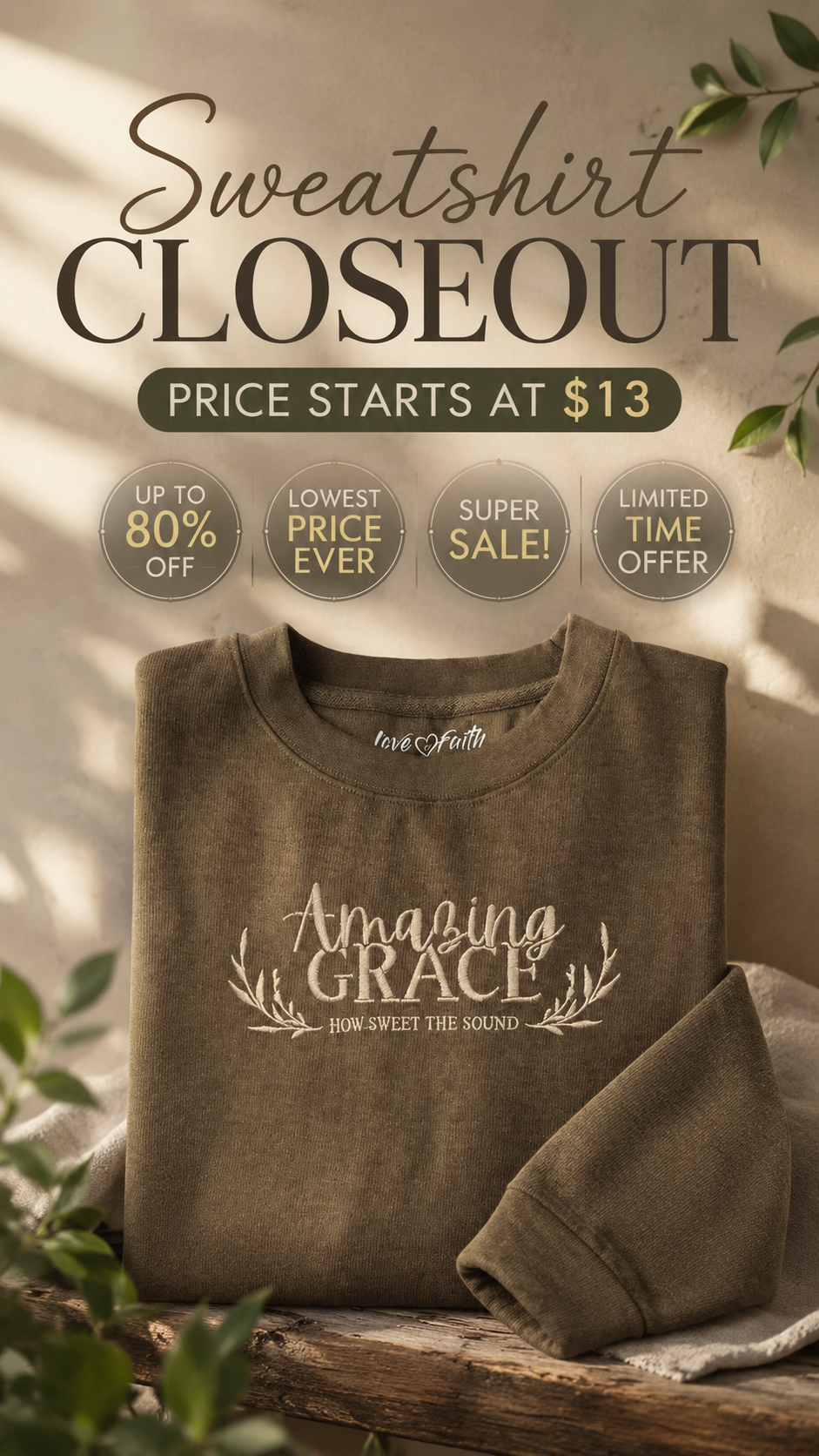 Love in Faith Facebook ad