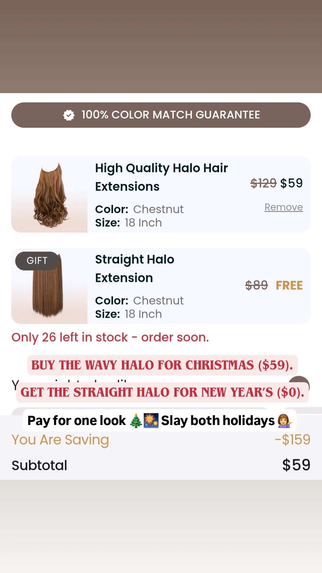 Thathair Facebook ad