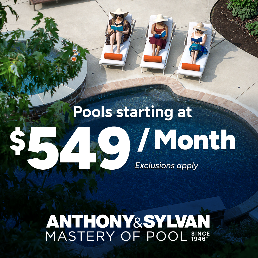 Anthony & Sylvan Pools Facebook ad
