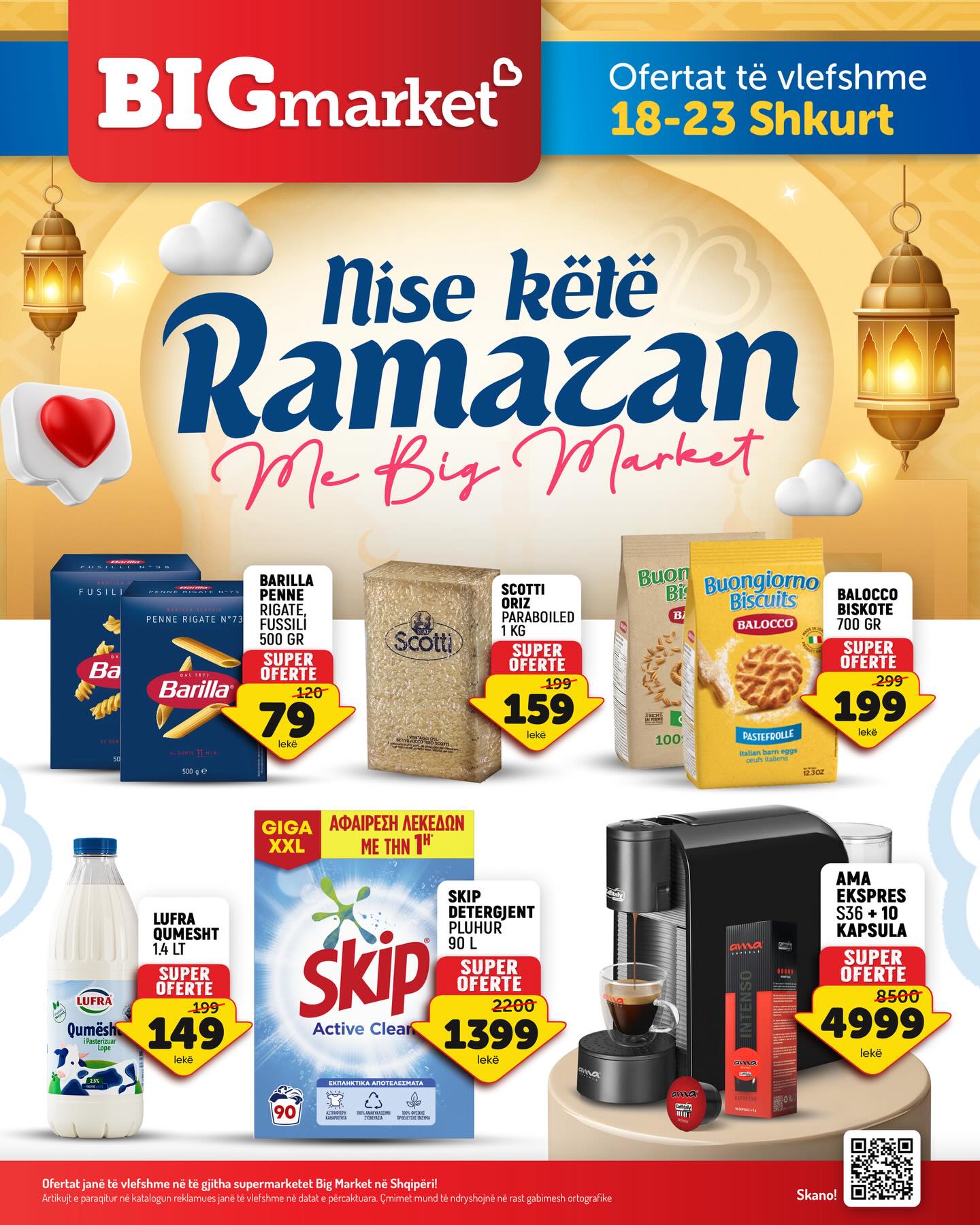 Big Market Facebook ad: Nise këtë Ramazan me Big Market!