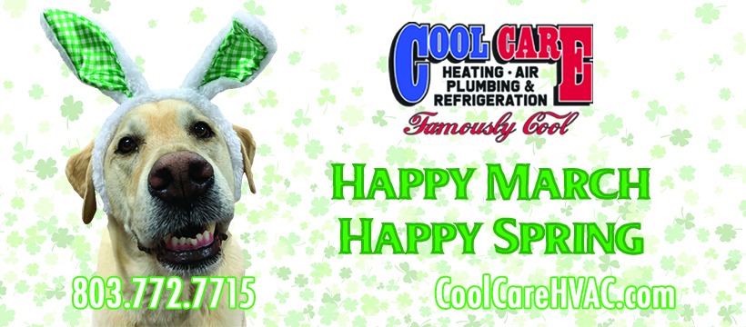 Cool Care Heating, Air, Plumbing & Refrigeration Facebook ad: LOOK HOW CUTE BALLOU WAS?